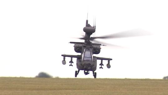 Apache helicopter