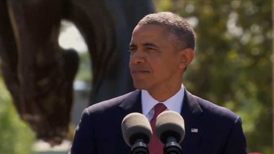Barack Obama Speaks in Normandy