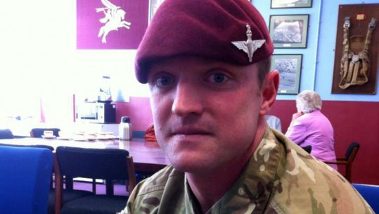 Paratrooper Hero Saves Biker From Burning Wreck