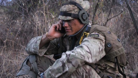Filming the First Episode of 3 PARA - Airborne in Africa