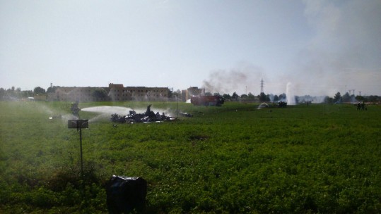 Military Plane Crash 