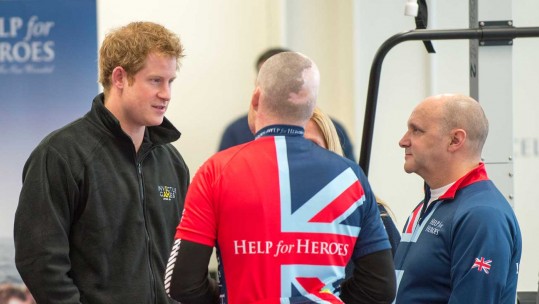 Prince Harry Meets Invictus Contenders 