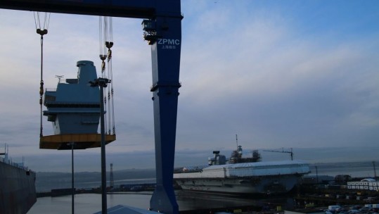 Another Milestone For The Royal Navy&#039;s QE Class Carriers