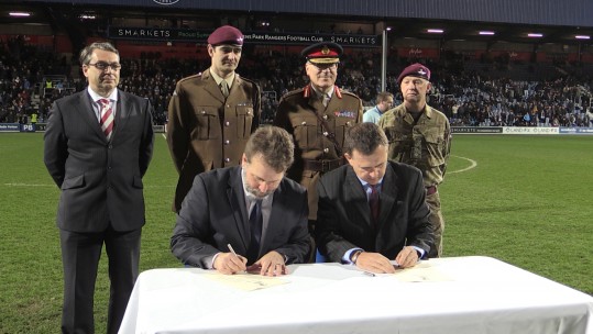 QPR SIGN COVENANT