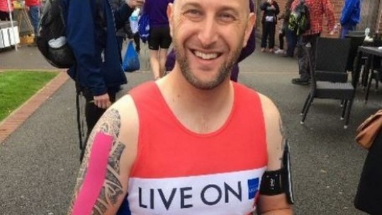 Roger Mercer says he is now dependent on his wheelchair (Image: Vicki Mercer).