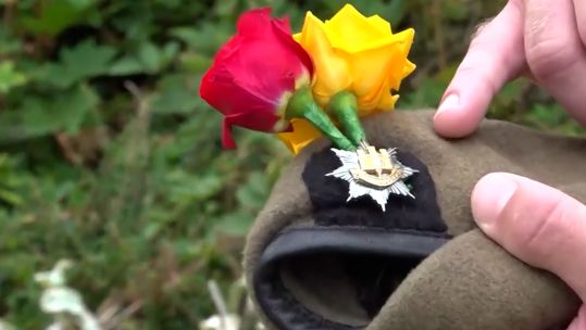 Colours of courage: Royal Anglian honour the anniversary of Minden