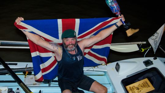 Royal Marine Lee Spencer has recruited a British and two Ukrainian soldiers to join his mission to support the Invictus Games (Picture: Ant Upton).