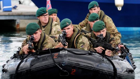 The Royal Marines were founded 360 years ago in 1664 under the reign of Charles II (Picture: HMS Cambria)