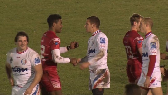 VIDEO: Rugby Action As British Army Hammer French Army