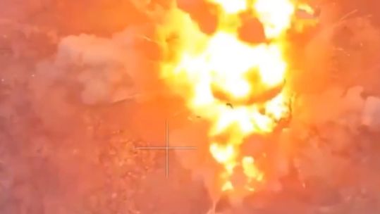 Russia has launched a massive aerial and ground attack against Ukrainian targets (Picture: Russian MOD)