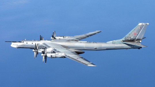 WATCH: Russian Long Range Bear Bombers Strike ISIS