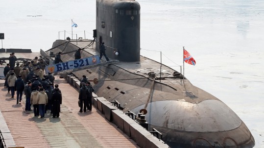 Report: Russian Kilo Class Sub Spotted Off Turkey With Cruise Missiles