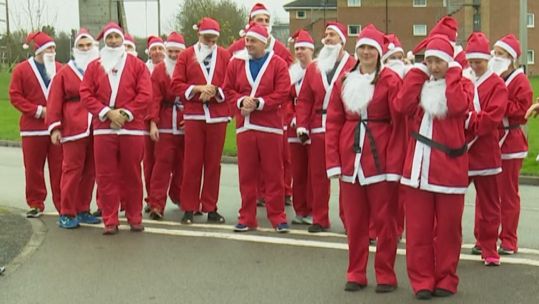 Santa run