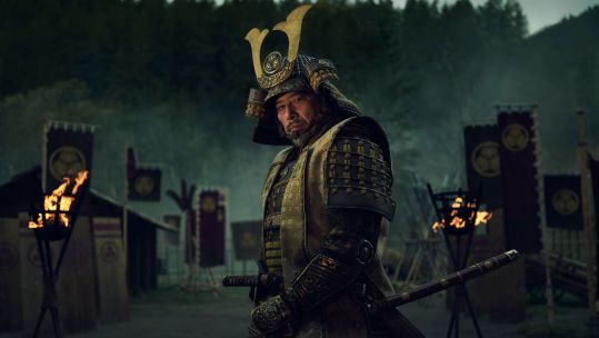 Shōgun's Lord Yoshi Toranaga wearing armour CREDIT Courtesy of FX Networks