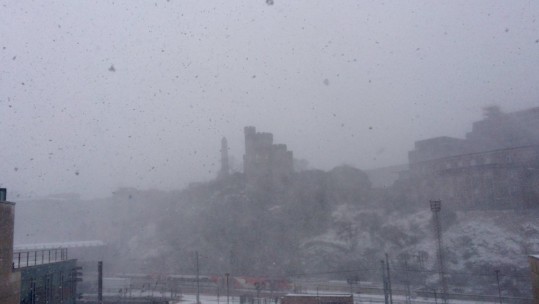 Snowy Edinburgh