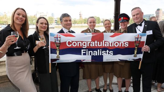 Soldiering On Awards 2023 finalists' reception at the House Of Lords CREDIT Soldiering On Awards and Schmooly