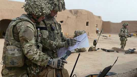 soldiers from the Household Cavalry Regiment (HCR) on operations in Afghanistan 050421 CREDIT CROWN COPYRIGHT