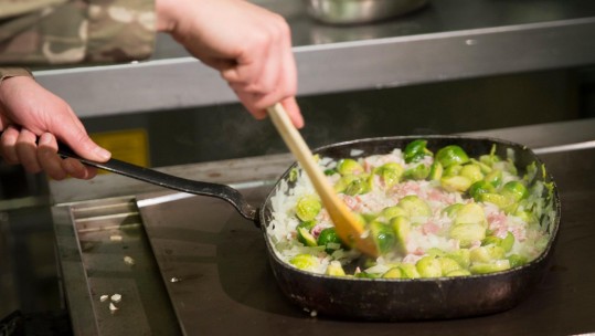 Military Recipes For Success: Christmas Sprouts 