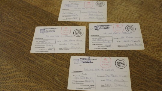 WW2 Prisoner Notes Show Festive Side Of Life In Nazi Prison Camp