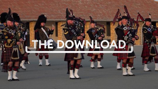 06102025 4 Scots Beating Retreat in Cyprus CRED BFBS Forces News