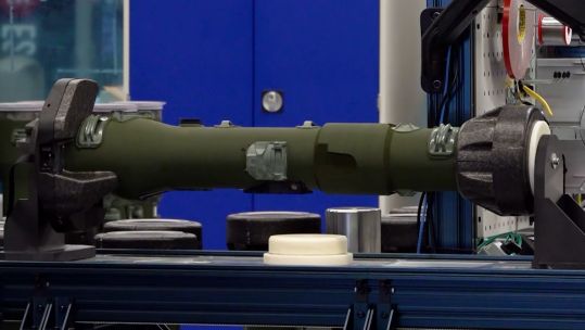 the factory building anti-tank NLAW weapon 26092024 CREDIT BFBS