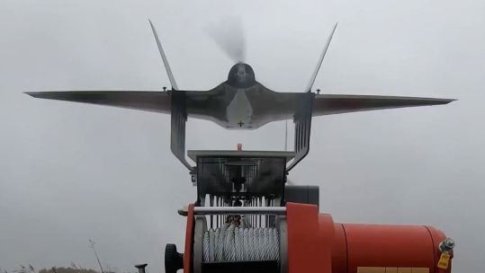 The Hitchhiker drone is said to be a "game changer" in the conflict against Russia (Picture: Asterion Systems)
