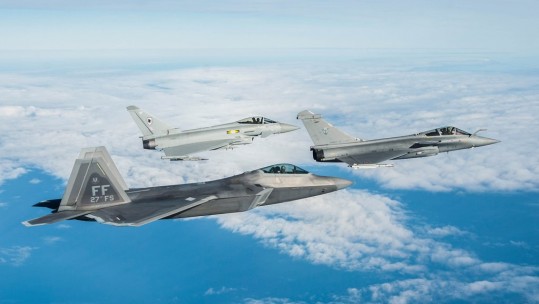  NATO&#039;s 3 Most Advanced Combat Fighters On Exercise Together
