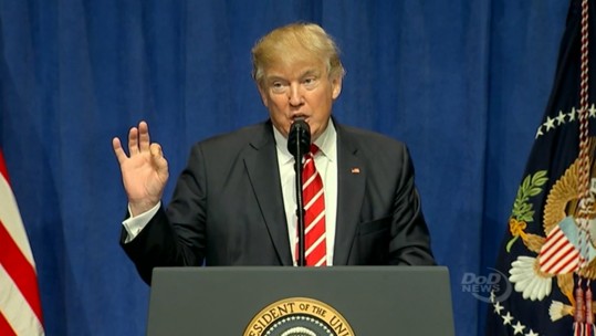 Donald Trump At MacDill