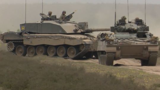 The UK Defence Secretary said the country 'should be proud' to see British weapons used by Ukraine