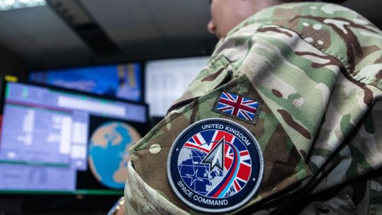 uk space commando patch