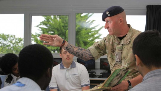 Proud Reservists Take Part in Uniform to Work Day