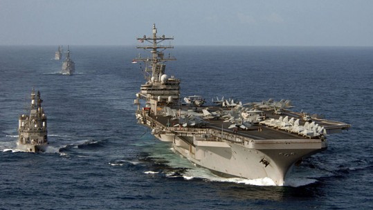 Three US Naval Carriers Lead Military Drills Aimed At North Korea