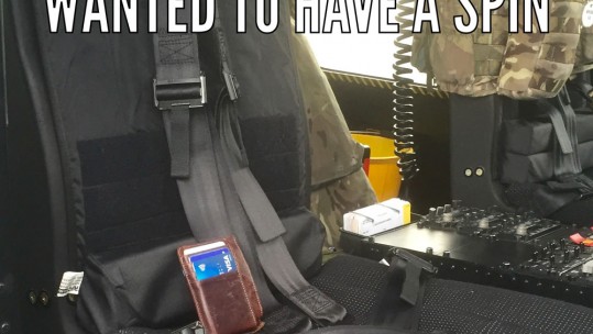 Royal Navy Engineer Takes Lost Wallet On 1300 Mile Road Trip