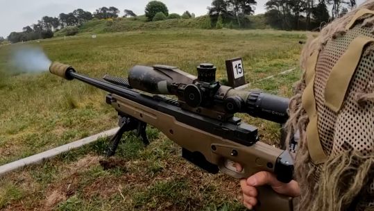 The first step to turn a Royal Marine into a scout sniper