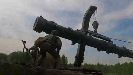 Ukrainian forces are attacking Wildberries warehouses (Picture: Russian MOD)