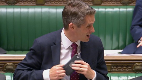 Defence Secretary 'Heckled' By His iPhone