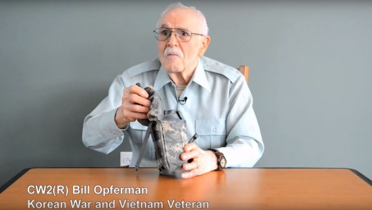 World War II Veterans React To Modern Day First Aid Kit