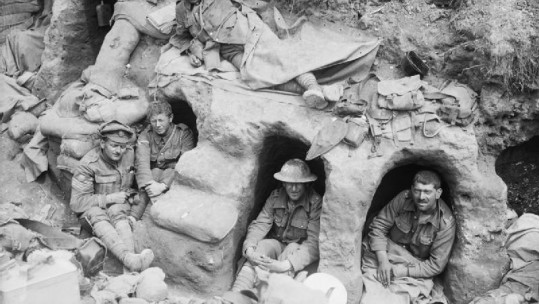 WWI trench 