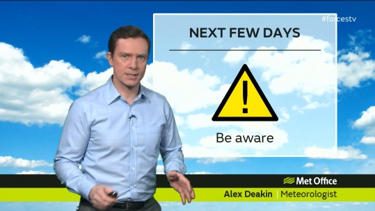 Yellow Weather Warning For Snow For UK