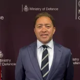Calvin Bailey the Minister for People and Veterans (Picture: BFBS)
