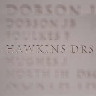 David Reginald Hawkins, Falklands War.