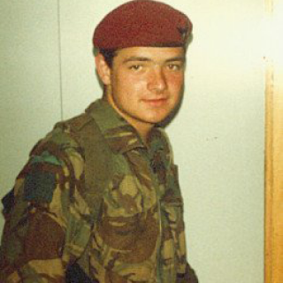Neil Grose, Falklands War.