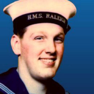 Shaun Hanson, Falklands War.