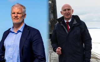 Former Armed Forces Minister Al Carns and former Defence Secretary John Healey left the government earlier this month before the DIP was published (Picture: MOD)