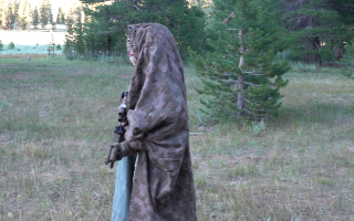 Invisibility cloak used by Royal Marines Exercise Green Dagger
