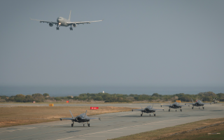 The runway at RAF Akrotiri has played host to a number of F-35B Lightning aircraft in recent weeks