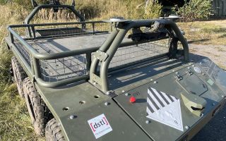 Viking Unmanned Ground Vehicle on Ex Forest Guardian in Latvia