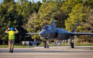RAF Marham is home to two squadrons operating the F-35B Lightning, although it can be used by private and commercial flights provided they do not interfere with military activities