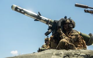 The US Government Accountability Office report highlighted the FGM-148 Javelin, this one being fired by a US Marine from 3rd Littoral Combat Team, as being one of the munitions at risk