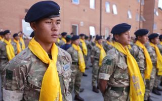 Not all Gurkhas are infantry as the brigade is made up of personnel across seven units including 10 Queen's Own Gurkha Logistic Regiment (Picture: BFBS)